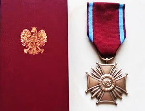 Brązowy Krzyż Zasługi za działalność na rzecz rozwoju nauki dla dr hab. Marcina Rzepki